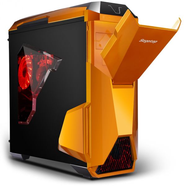 Segotep Warship EVA Mid Tower Gaming Computer Case Support ATX M